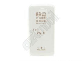 Ultra Slim 0,3 mm - Huawei Y5 II / Y6 II Compact - szilikon hátlap - átlátszó