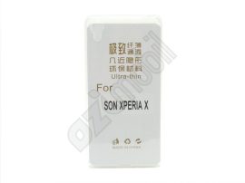Ultra Slim 0,3 mm - Sony Xperia X / F5121 - szilikon hátlap - átlátszó