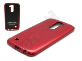 Jelly Case Merc - LG K10 / K420 / K430 - piros - szilikon hátlap