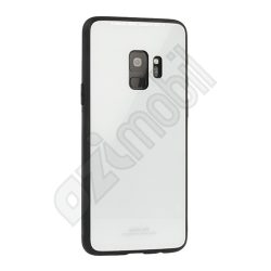 Üveg hátlap - Samsung Galaxy J600 / J6 (2018) - fehér