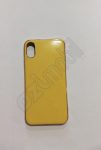 ST Tükrös TPU hátlap - iPhone X / Xs (5.8") - sárga