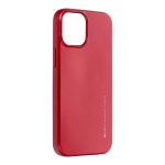 Mercury I-Jelly Metal hátlap - iPhone 4G / 4s - piros