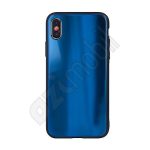   Aurora üveg hátlap - Huawei P Smart (2019) / Honor 10 Lite - sötét kék