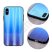 Aurora üveg hátlap - Samsung Galaxy S10 Lite / G770 / a91 - kék