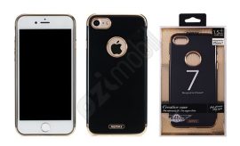 REMAX Jelly Creativ case - iPhone 7 / 8 / SE2020 hátlap - fekete