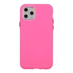   Solid Szilikon Hátlap - Xiaomi Redmi Note 9S / Note 9 Pro / Note 9 Pro Max - pink