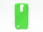   Hallsen Jelly szilikon hátlap - LG K8 / K350N (2016) - zöld