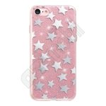   Fashion Glitter Csillag - Samsung Galaxy A520 / A5 (2017) - pink - szilikon hátlap