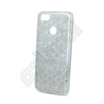   Fashion Glitter Square - iPhone 7 / 8 - ezüst - szilikon hátlap