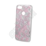   Fashion Glitter - levél2 - iPhone 7 Plus / 8 Plus - pink - szilikon hátlap