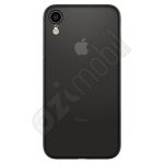 Spigen Air Skin hátlap - iPhone XR (6.1") - fekete