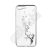 Beeyo Branch hátlap - iPhone XR (6.1") - ezüst