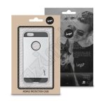 Beeyo Armor hátlap - iPhone X / Xs (5.8") - ezüst