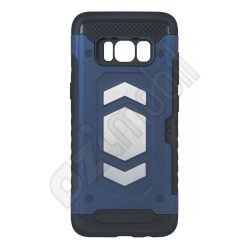 Magnetic Armor ütésálló hátlap - iPhone X / Xs  (5.8") - sötétkék