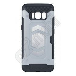 Magnetic Armor ütésálló hátlap - iPhone X / Xs  (5.8") - ezüst