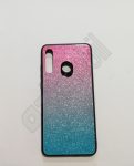 ST üveg hátlap - Huawei P30 Lite - kék / pink