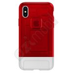   Spigen Classic C1 hátlap - iPhone X / Xs (5.8") - piros