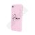 Matt TPU Forever Love szilikon hátlap - iPhone 11 Pro Max (6.5") - pink