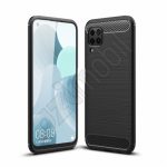 TECH PROTECT Carbon szilikon tok - Huawei P40 Lite - fekete