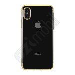 Elegance szilikon hátlap - iPhone 6 / 6s - arany