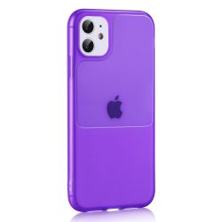 TEL PROTECT szilikon tok - iPhone 12 / 12 Pro (6.1") - lila