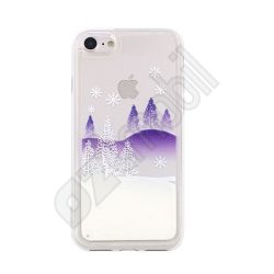 Water Case Winter Snow2 - Huawei P20 Lite - lila