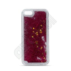 Water Case TPU - csillag - Samsung Galaxy A530 (2018) / A8 (2018) - piros