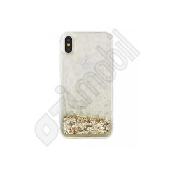 Water Case TPU - Diamond - iPhone X / Xs  (5.8") - arany