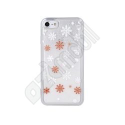 Water Case Winter1 - iPhone X / Xs (5.8") - narancs