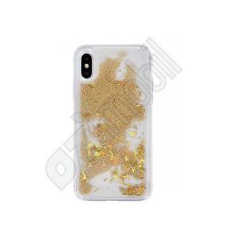 Water Case TPU - betű - iPhone 11 Pro (5.8") - arany