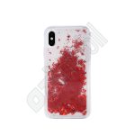   Water Case TPU - betű - iPhone 11 Pro Max (6.5") - piros