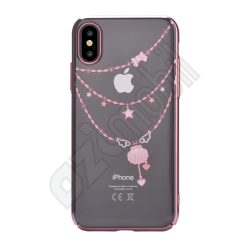 Devia hátlap - iPhone X / Xs (5.8") - Shell - rose gold