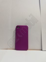 Szilikon hátlap iPhone 4G / 4s - matt lila