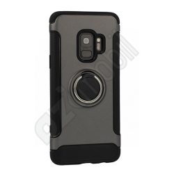 Vennus Gyűrűs Armor - iPhone X / Xs (5.8") mágneses hátlap - szürke