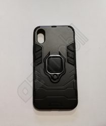 ST Armor Gyűrűs hátlap - iPhone X / Xs (5.8") - fekete