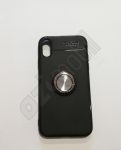 ST Focus Gyűrűs hátlap - iPhone 7 / 8 - fekete