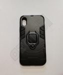 Armor Gyűrűs hátlap - Samsung Galaxy S21 / G991  - fekete