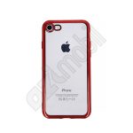 Clear Case szilikon hátlap - iPhone 7 / 8 - piros