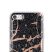 Marmur szilikon hátlap - Samsung Galaxy A715 / A71 (2020) - fekete