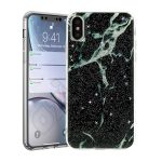   Vennus márvány szilikon hátlap - iPhone 11 (6.1") - Design7 zöld 