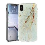   Vennus márvány szilikon hátlap - iPhone 11 (6.1") - Design8 arany