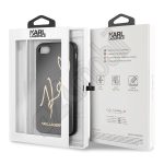 Original Karl Lagerfeld CI8 - iPhone 7 / 8 - fekete hátlap