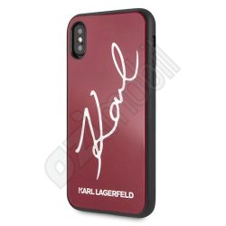 Original Karl Lagerfeld KLHCPXDLKSRE  - iPhone X / Xs - piros 