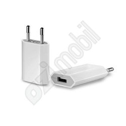 Apple iPhone 3G/3GS/4/4S/5/5S/5C/SE eredeti USB hálózati töltő - MD813ZM/A - 5V/1A - 5W (csomagolás nélkül)