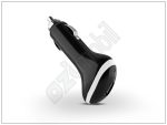   Univerzális USB szivargyújtós töltő adapter - 5V/1A - fekete