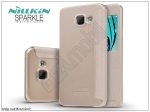   Nillkin Sparkle - Huawei P9 Plus oldalra nyíló flipes tok - arany
