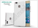  Nillkin Frosted Shield - Huawei P9 Lite hátlap képernyővédő fóliával - fehér