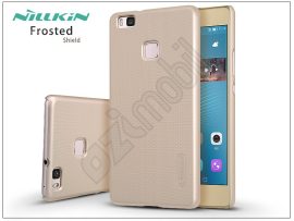 Nillkin Frosted Shield - Huawei P9 Lite - arany hátlap - képernyővédő fóliával 