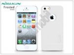   Nillkin Frosted Shield - Apple iPhone 5 / 5s / SE - fehér hátlap - képernyővédő fóliával