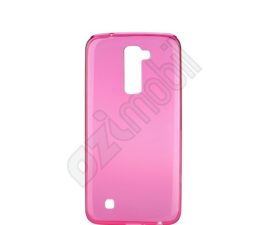 Ultra Slim 0,3 mm - LG K10 / K420 / K430 -  szilikon hátlap - pink